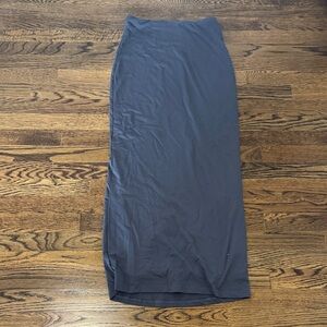 SUPRE Dark Gray Maxi Skirt